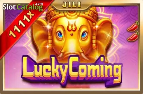 Lucky Coming, jogo de slots, rodadas grátis, gráficos vibrantes, prêmios.